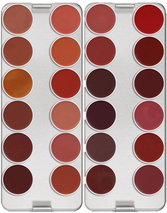 باليت احمر شفاه 24 لون من كريولان