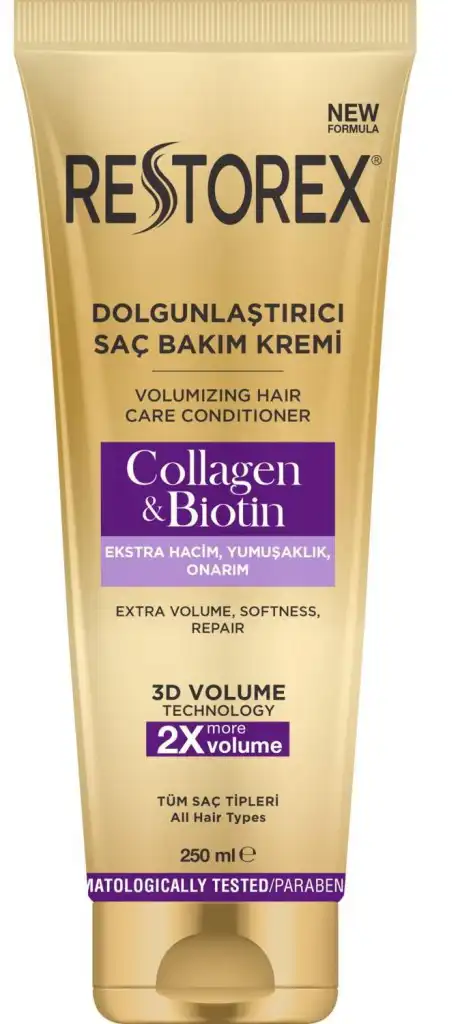 بلسم لتكثيف الشعر يحتوي على الكولاجين والبيوتين، مناسب لجميع أنواع الشعر من ريستوركس  250 مل