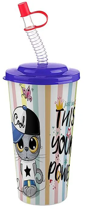 كوب بالشاليموة سو كيوت من تيتيز 650 مل،أشكال متعددة،AP-9128