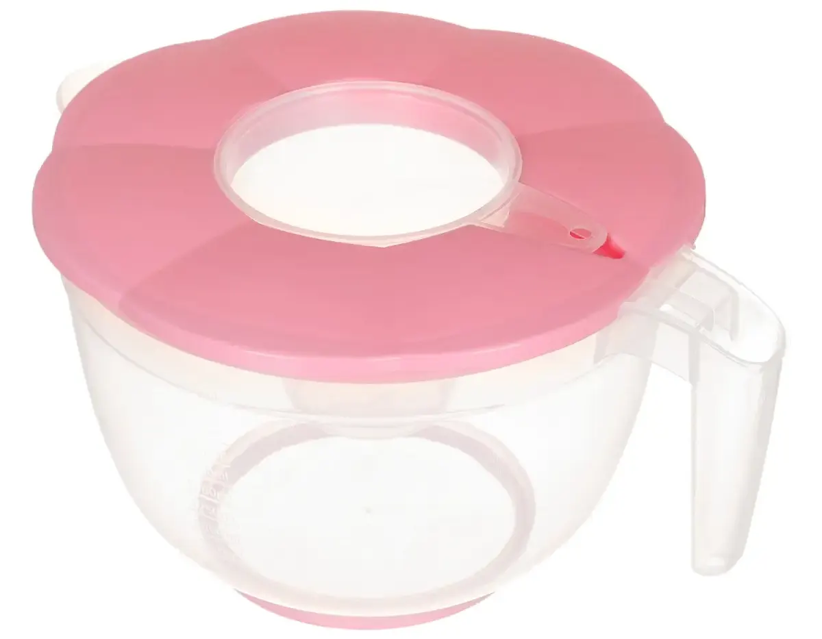 وعاء عجن بلاستيك من الوطنية،شفاف روز