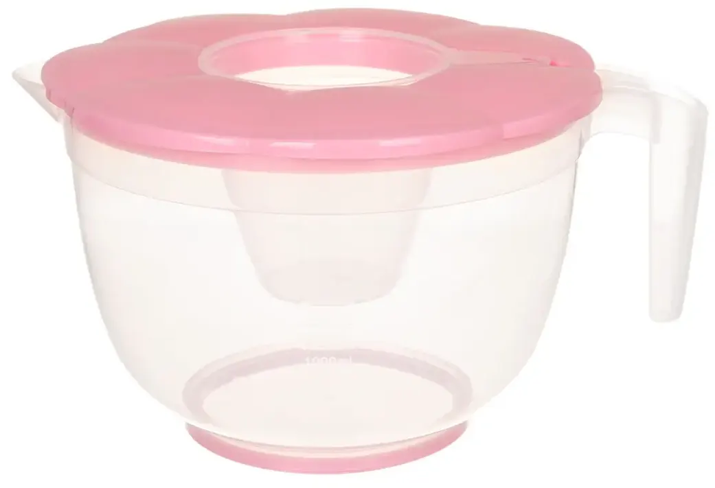 وعاء عجن بلاستيك من الوطنية،شفاف روز