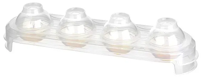 قالب ثلج بلاستيك دائري من تيتيز ، شفاف ألوان،AP-9510