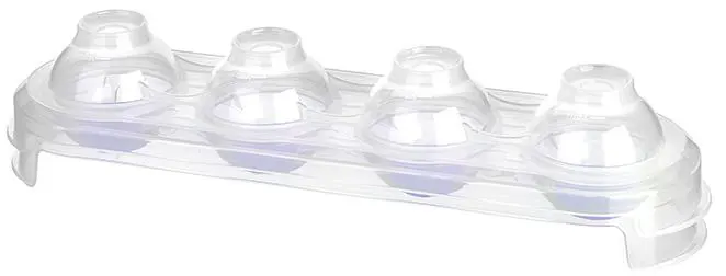 قالب ثلج بلاستيك دائري من تيتيز ، شفاف ألوان،AP-9510