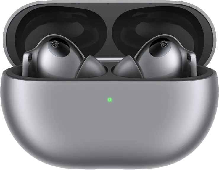 سماعة ايربودز هواوي فري بودز برو 3، بلوتوث، بطارية 510 ملي امبير، فضي فروست،T0018