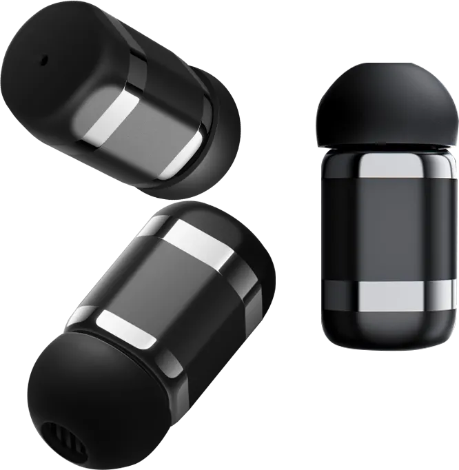 ساعة سمارت هواوي مع سماعات ايربودز، شاشة اموليد 1.43 بوصة، سوار جلد، مقاومة للماء، لون سود