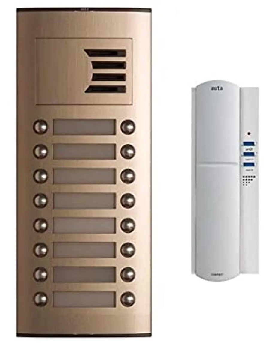 انتركم اوتا، 16 خط، فضي، AUTA.KIT.16