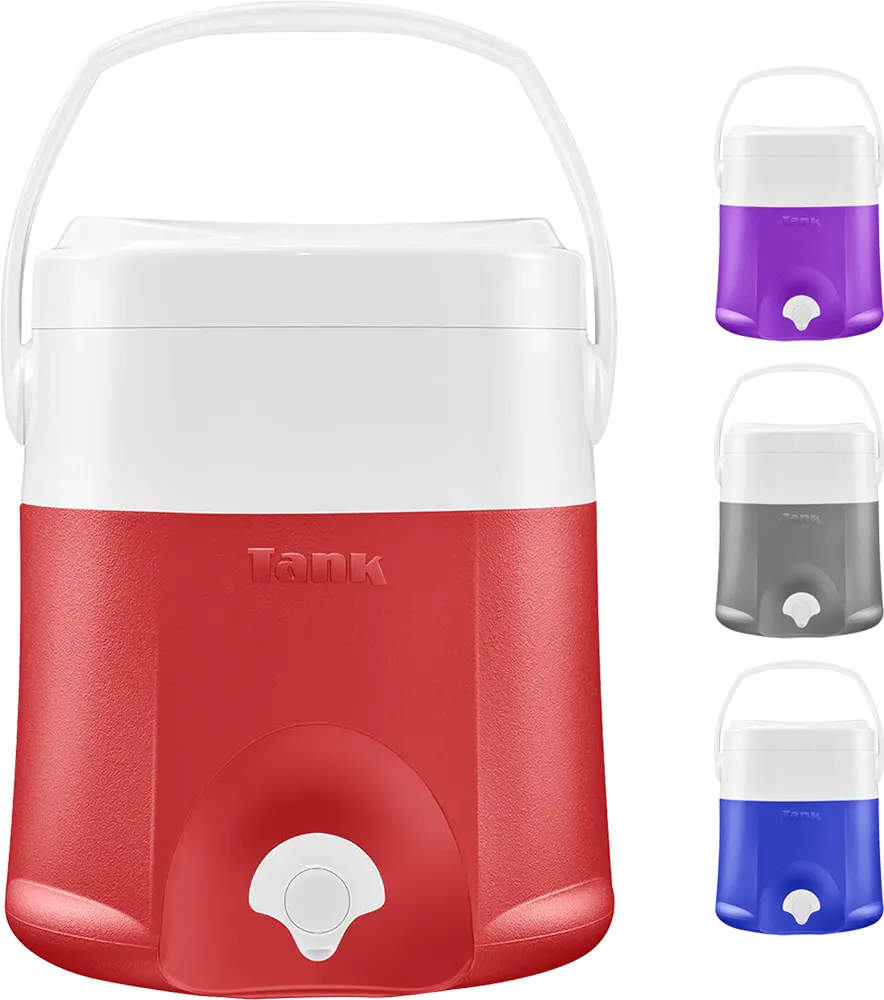 كولمن مياه تانك، 6 لتر، صنبور، ألوان متعددة