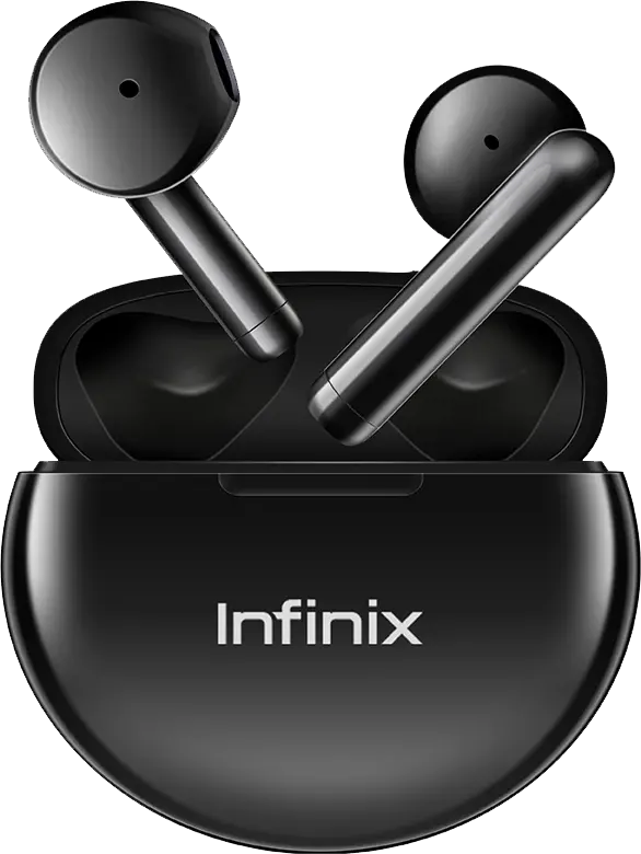 سماعة أذن لاسلكية انفنيكس ترو وايرليس، بلوتوث V5.0، مقاومة للماء، اسود
