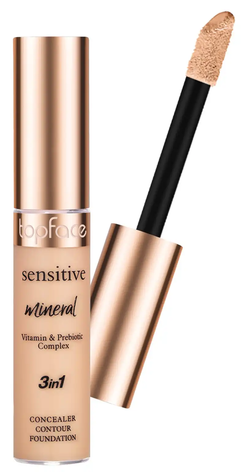 كونسيلر توب فيس سينسيتيف مينرال 3 في 1، 001