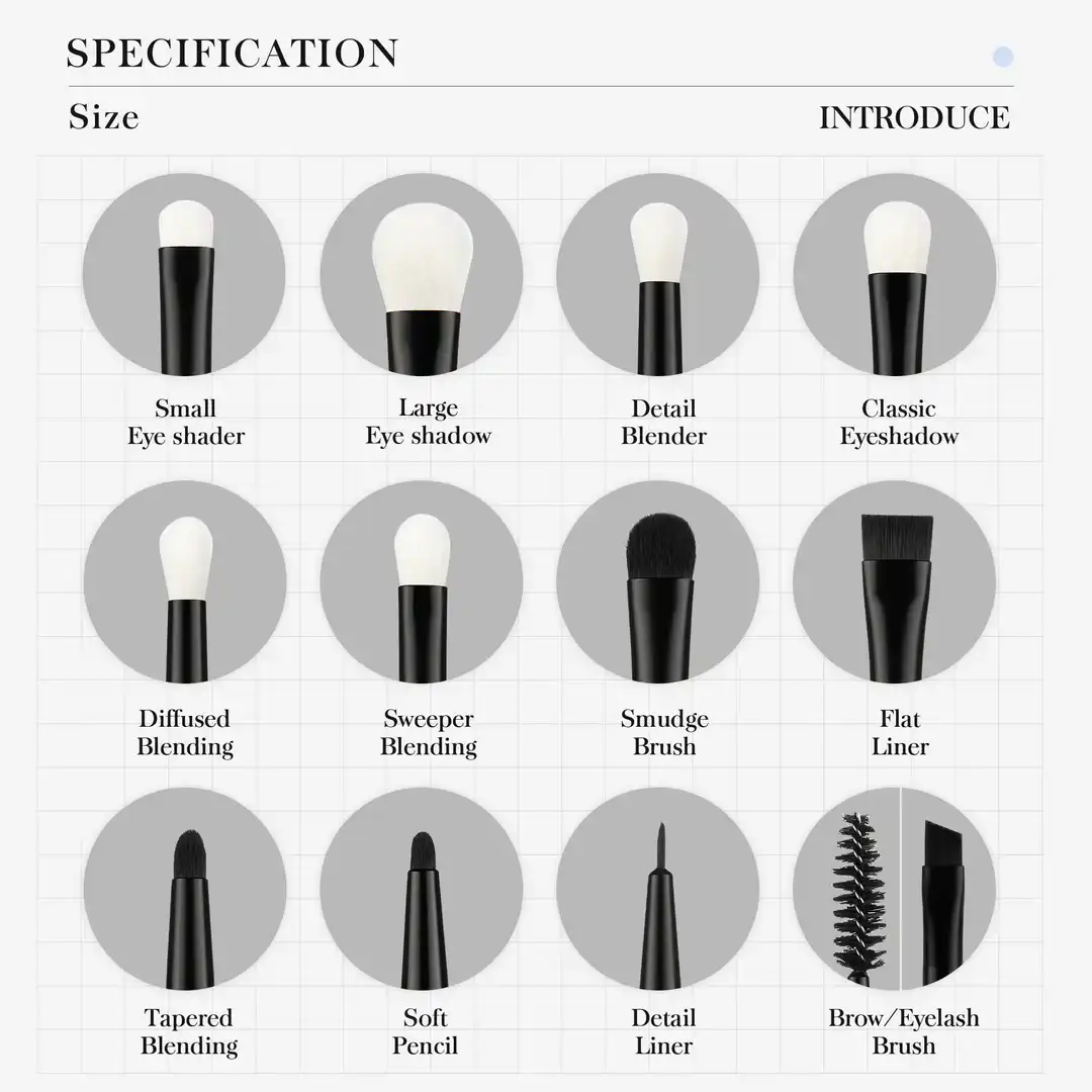 طقم فرش ميكب جيسوب، 12 قطع، T322