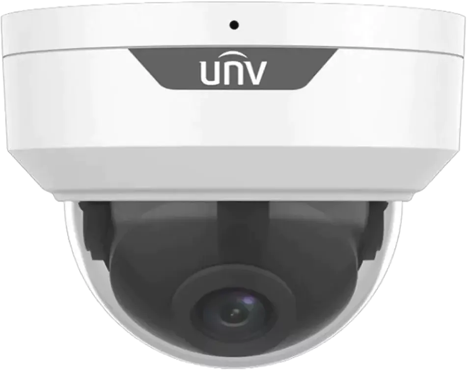 كاميرا مراقبة يونيفيو داخلية 2 ميجابكسل، عدسة 2.8 ملم، ميكروفون، UAC-D122-AF28M
