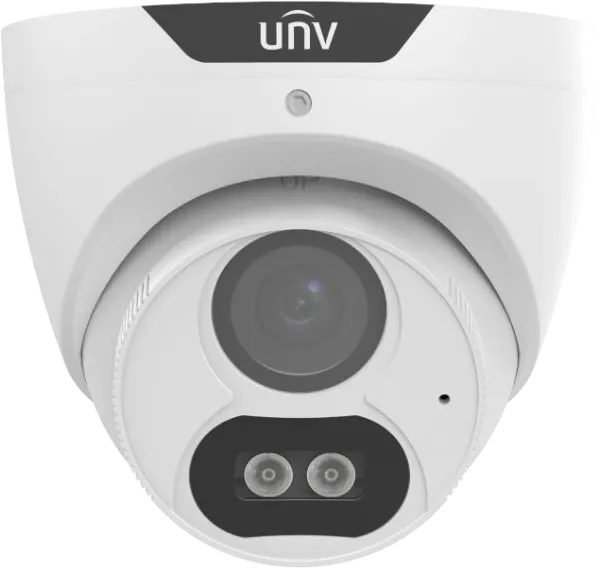 كاميرا مراقبة يونيفيو داخلية 2 ميجابكسل، عدسة 2.8 ملم، ميكروفون، UAC-T122-AF28M