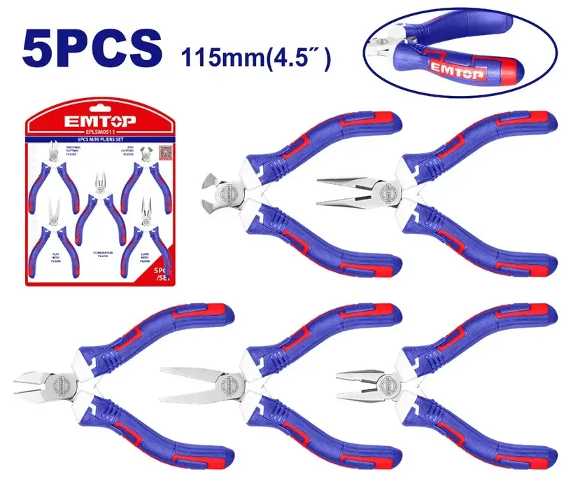 طقم بنسة ام توب، 5 قطع، 4.5 بوصه، EPLSM0511