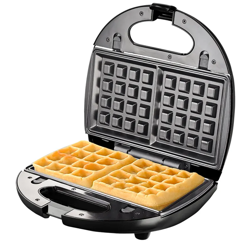 صانع الساندوتش والوافل سوناي، 3 شرائح، 750 وات، أسود، SH.666