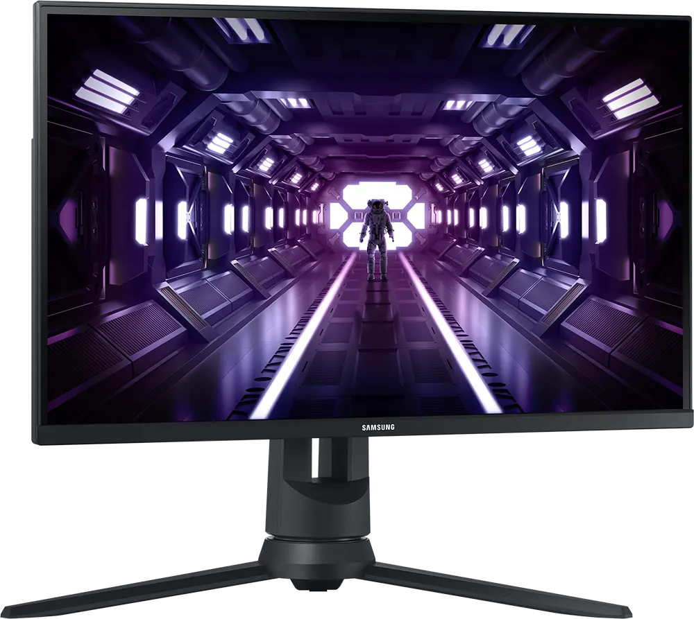 شاشة كمبيوتر ليد سامسونج أوديسي 24 بوصة ، فل اتش دي ، لوحة VA ، اسود ، LS24G35TFWMXZN