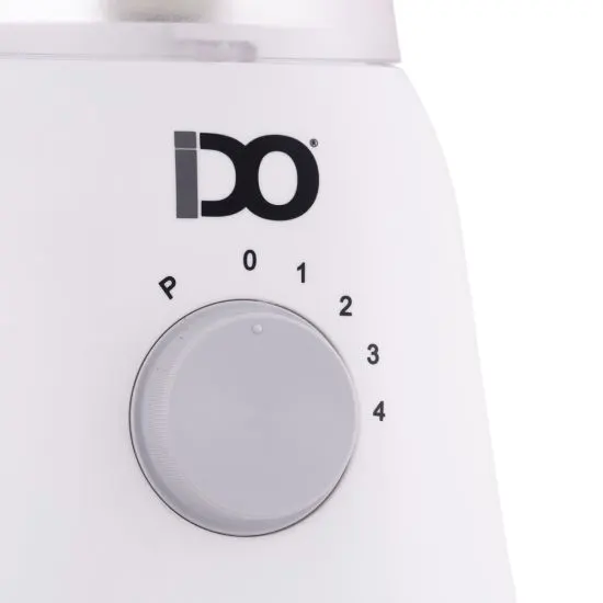 خلاط كهربائي أي دو، 600 وات، 1.5 لتر، 2 مطحنة، أبيض، BLGR600-WH