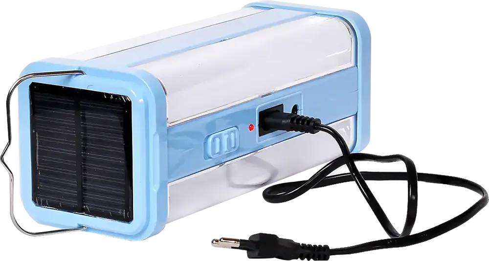 كشاف ليد محمول إتش جي ديو قابل للشحن، 4 لمبة، شحن بالطاقة الشمسية، ألوان متعددة، HG-1664