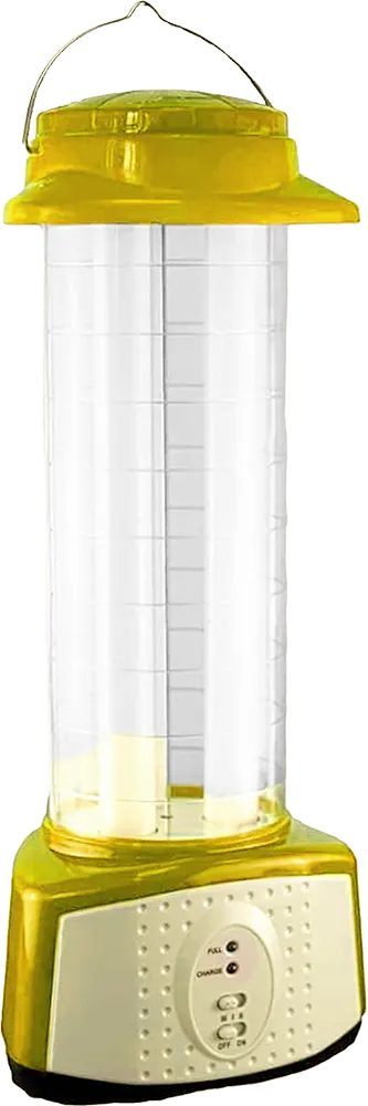 كشاف ليد محمول شاهين قابل للشحن، 3 لمبة، أصفر