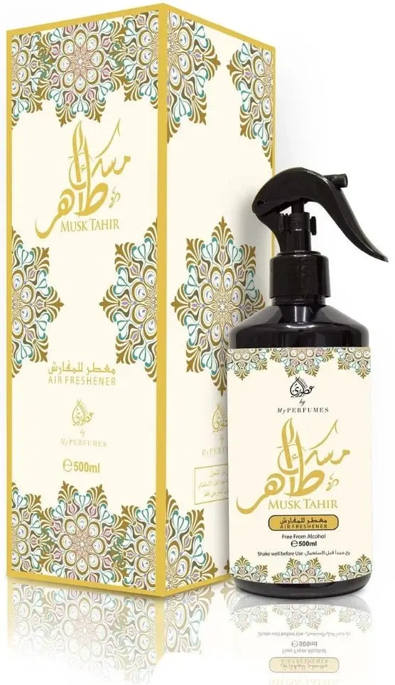 معطر مفارش بخاخ عطوري ،مسك طاهر ،500 مل