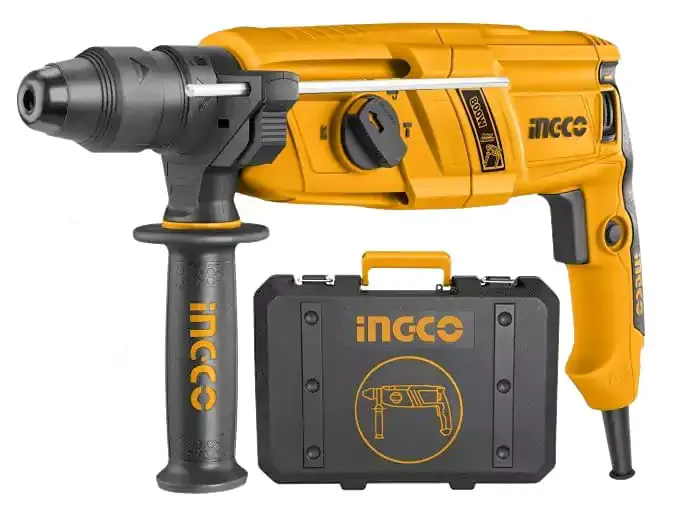 Ingco Rotary Hammer, 800 Watt, 26 mm, Punching and Demolition, RGH9028