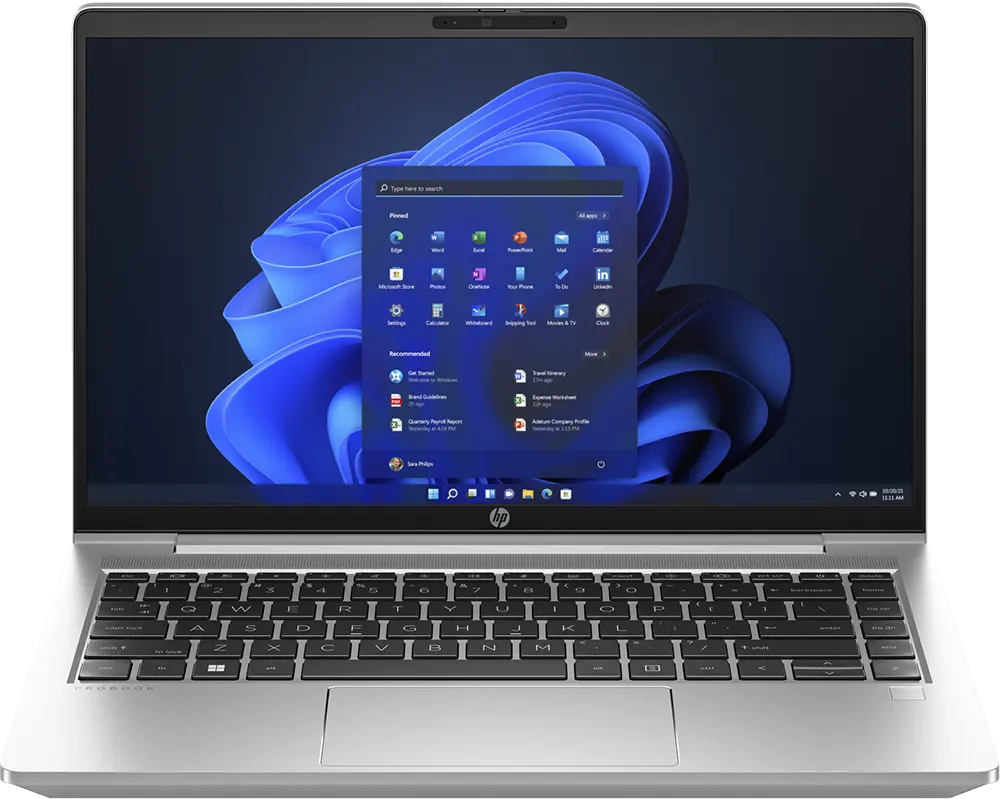 لاب توب اتش بي برو بوك 440 G10 انتل كور I5-1335U، رامات 16 جيجابايت، هارد ديسك 256 جيجابايت اس اس دي، شاشة 14 بوصة اتش دي، كارت شاشة انتل الترا اتش دي، ويندوز 11 برو، فضي