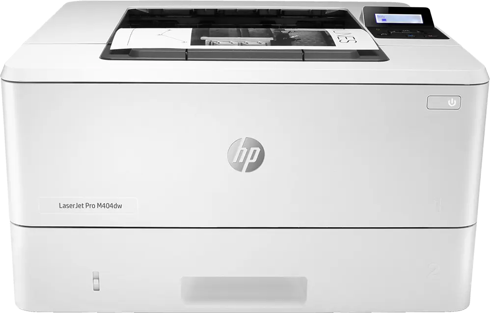 طابعة اتش بي ليزرجيت برو أحادية اللون ، أبيض، M404DW