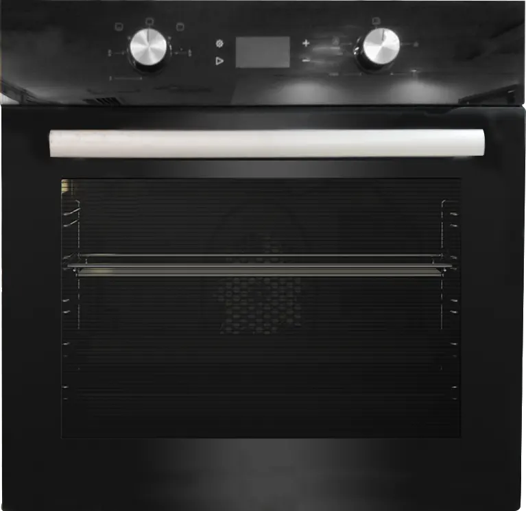 فرن ستار ماكس بلت إن 60 سم، غاز، 65 لتر ،شواية غاز ،أسود ،A6-GGF