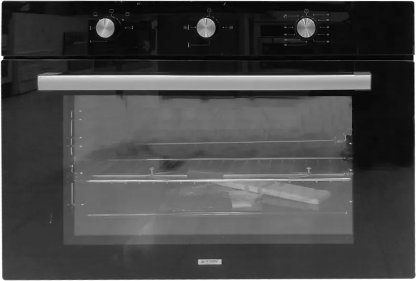 فرن ستار ماكس بلت إن 90 سم، غاز، 105 لتر، شواية غاز، أسود، A9-GGF