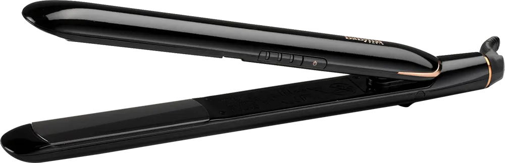 مكواة فرد شعر بيبي ليس ألواح سيراميك،230 درجة، أسود، ST250SDE