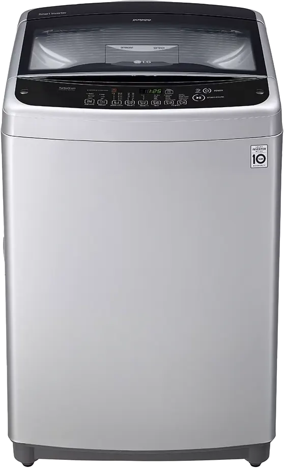 غسالة ملابس فوق أتوماتيك ال جي، تحميل علوي، 13 كجم، أنفرتر، فضي، T1388NEHGB
