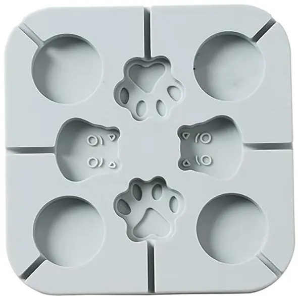 قالب مصاصه سيليكون،رصاصي