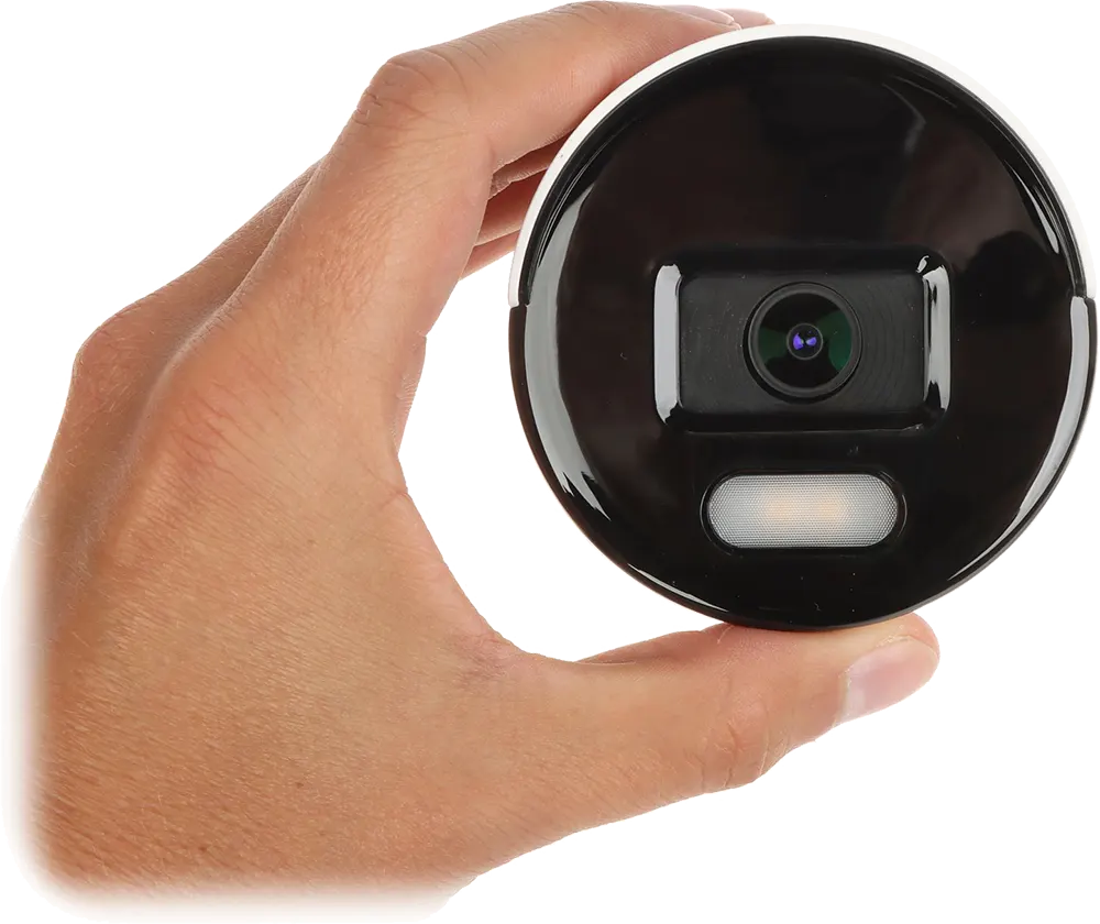 كاميرا مراقبة أي بي خارجية هيكفيجن ، 2 ميجابكسل، عدسة 4 ملم، أبيض، DS-2CD1027GO-L