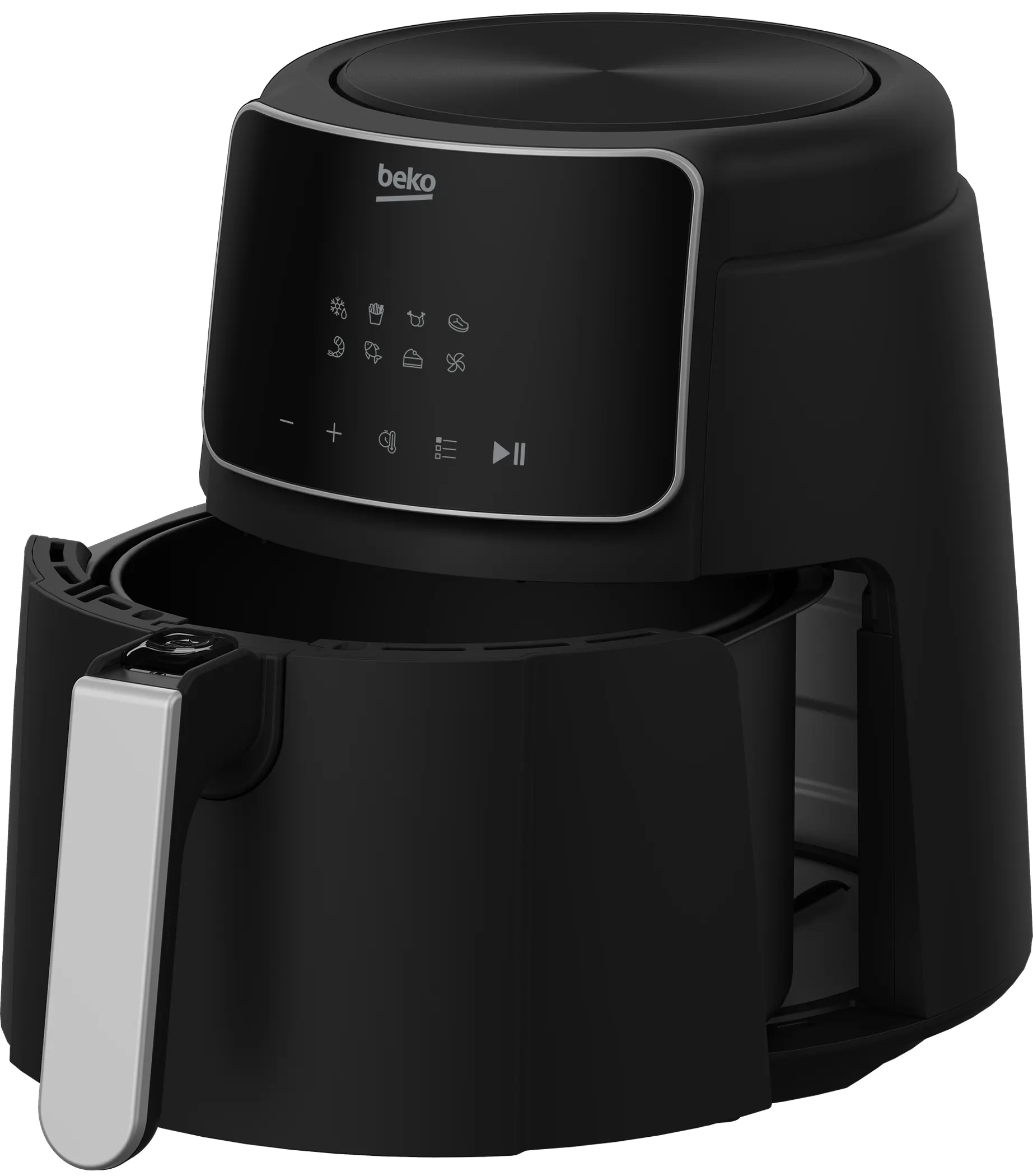 قلاية هوائية بيكو، 1500 وات ، 3.9 لتر ، شاشة ديجيتال، أسود، FRL 2244 B