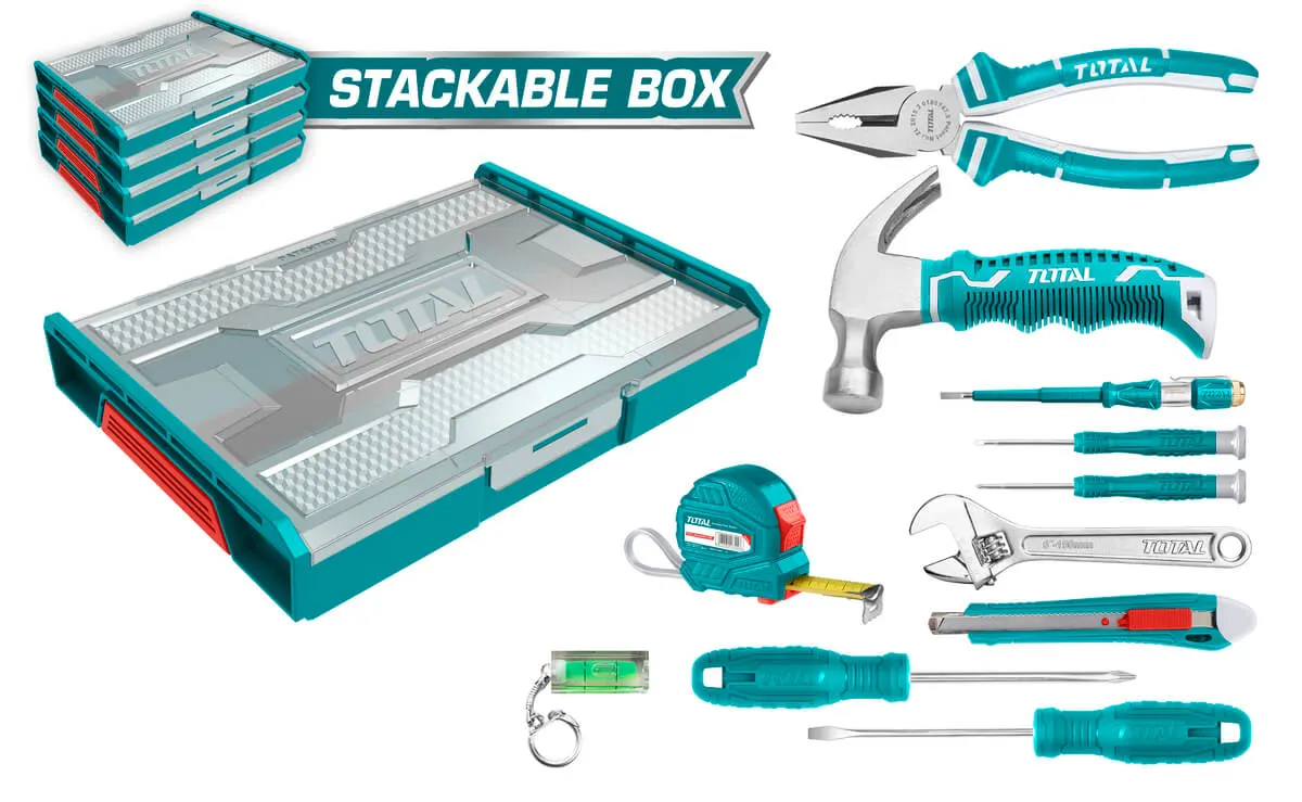 شنطه عدة توتال، 11 قطعة  ،THKTV02H111A