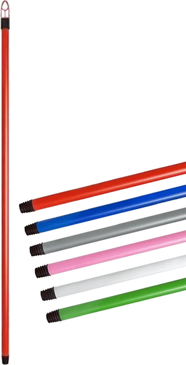 مقبض مكنسة وممسحة معدني تيتيز 120 سم، متعددة الألوان، TP-610