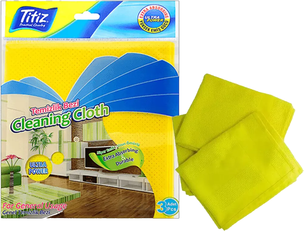 منشفة مطبخ للتنظيف تيتيز، أصفر، TP-701