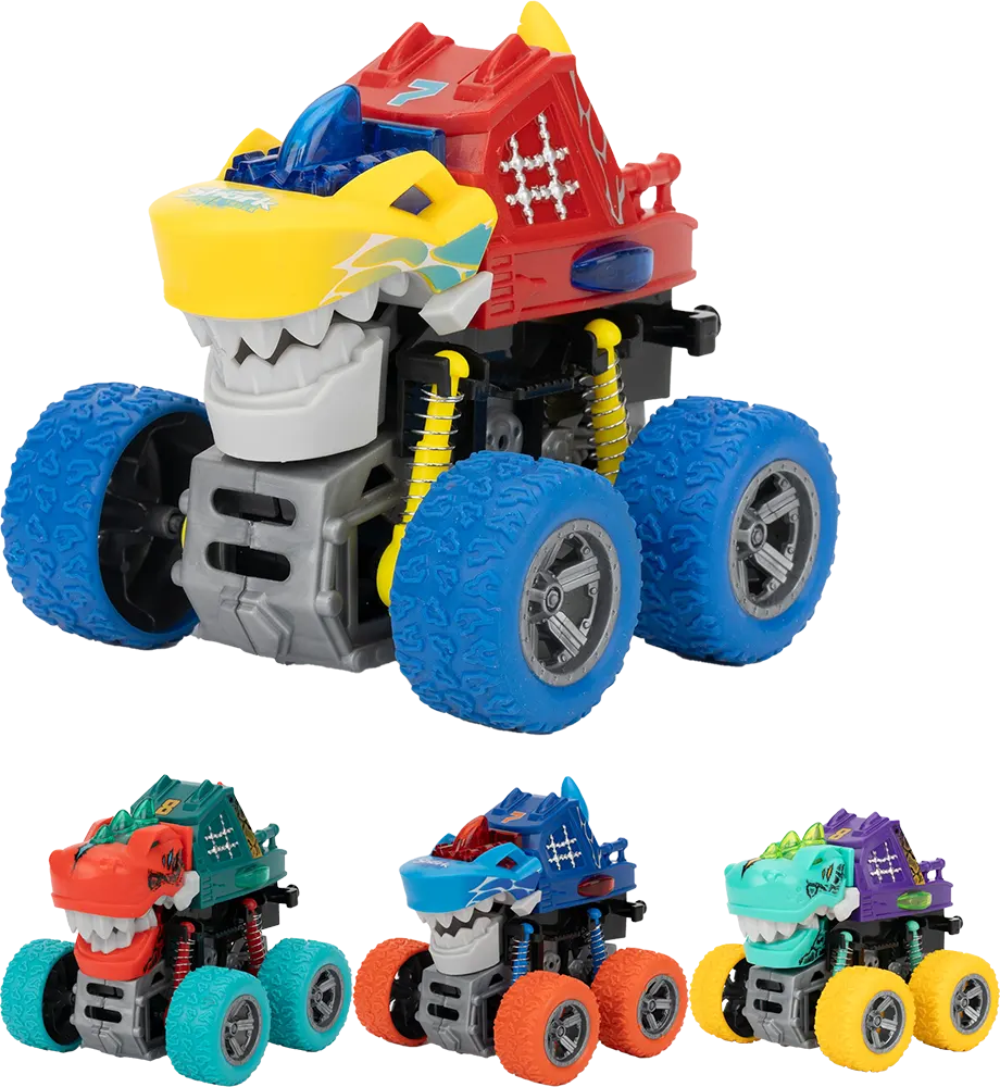 سيارة ديناصور صغيرة مع زنبرك وأضواء وموسيقى، D500-11