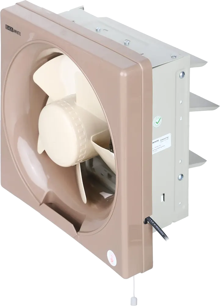 شفاط حائط مطبخ بلاك اند وايت، اطار 25*25 سم، قطر المروحة الداخلي 20 سم ،اتجاهين، بني، EF-20N