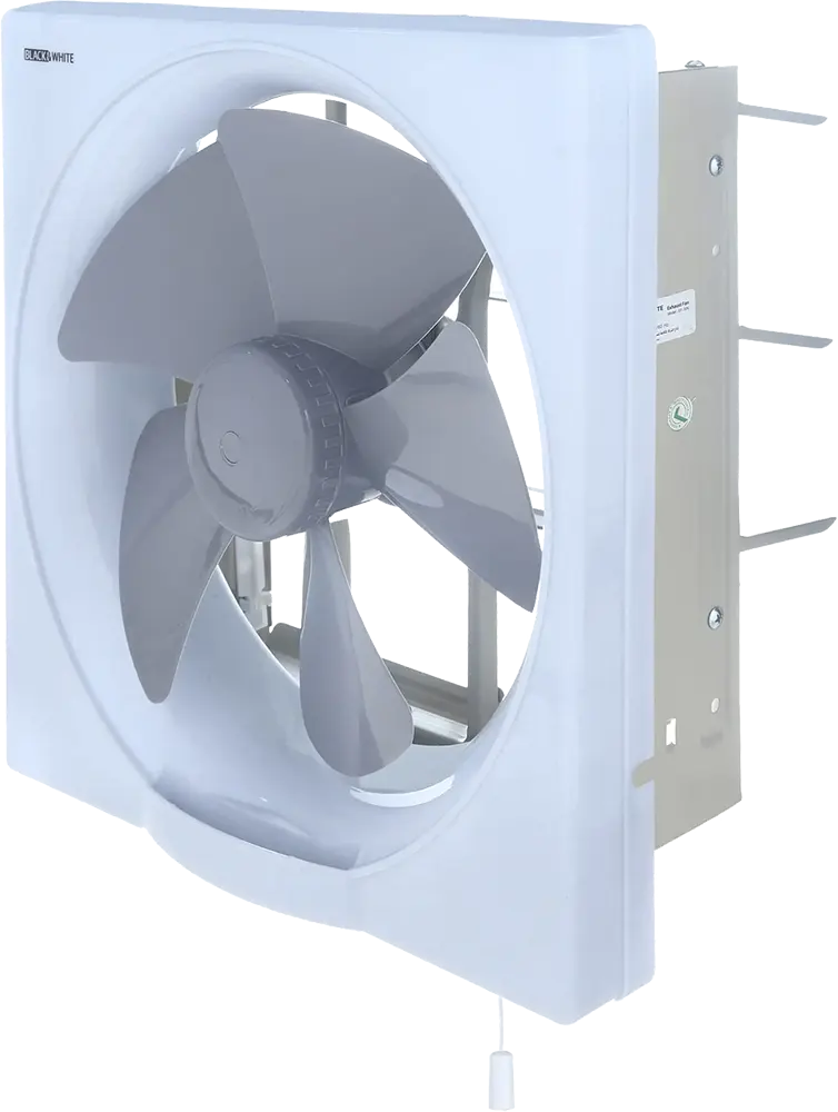 شفاط حائط مطبخ بلاك اند وايت، اطار 35*35 سم، قطر المروحة الداخلي 30 سم ،اتجاهين، أبيض، EF-30N