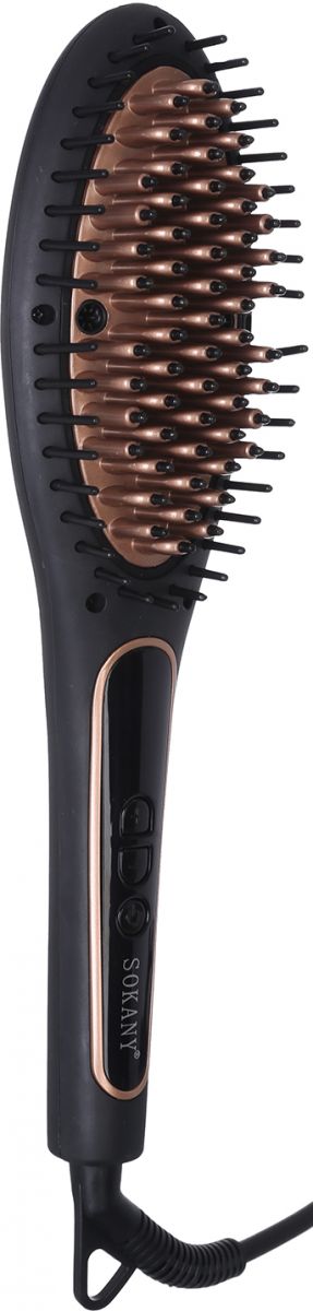 فرشاة فرد الشعر الكهربائية من سوكاني، أسود، Br-1030I