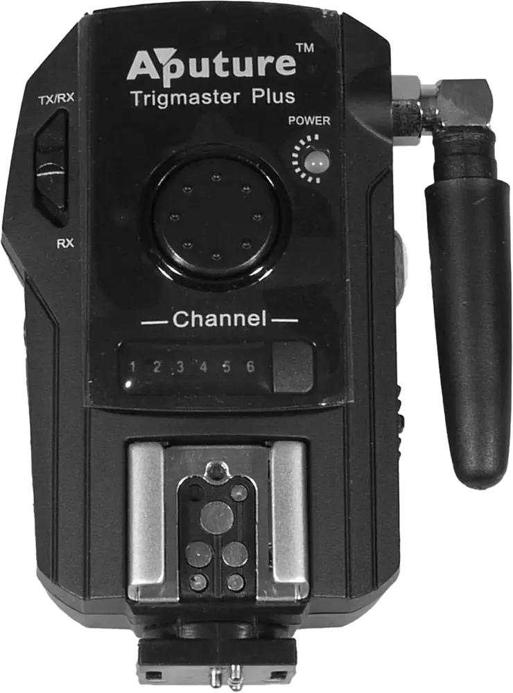 مشغل فلاش كاميرا لاسلكي أبوتشر، 2.4 جيجاهرتز، أسود