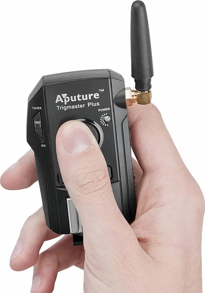 مشغل فلاش كاميرا لاسلكي أبوتشر، 2.4 جيجاهرتز، أسود