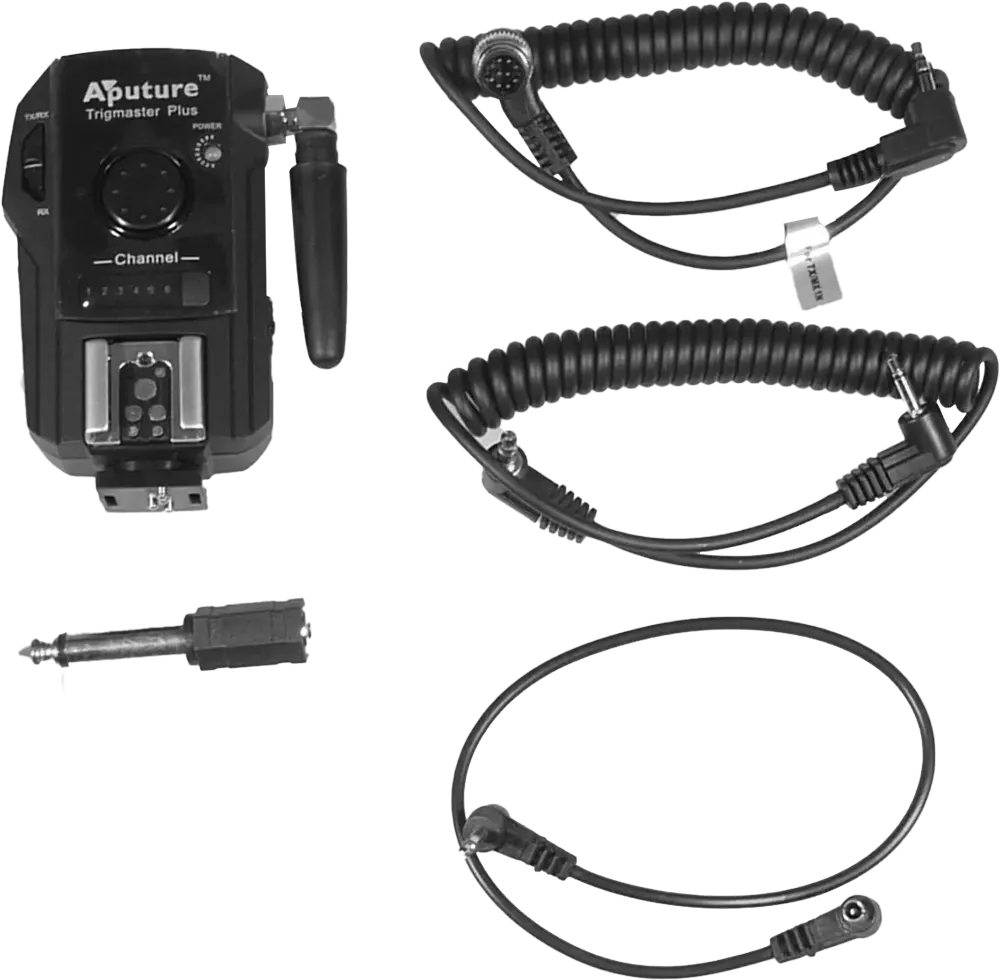 مشغل فلاش كاميرا لاسلكي أبوتشر، 2.4 جيجاهرتز، أسود