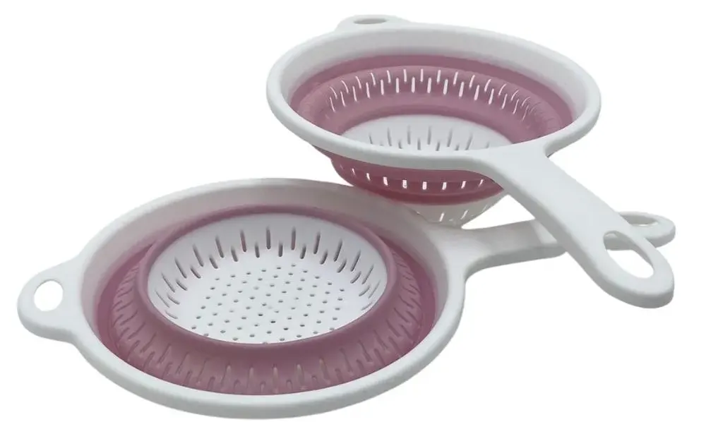 مصفاه حوض سيليكون بيد،أبيض*بينك