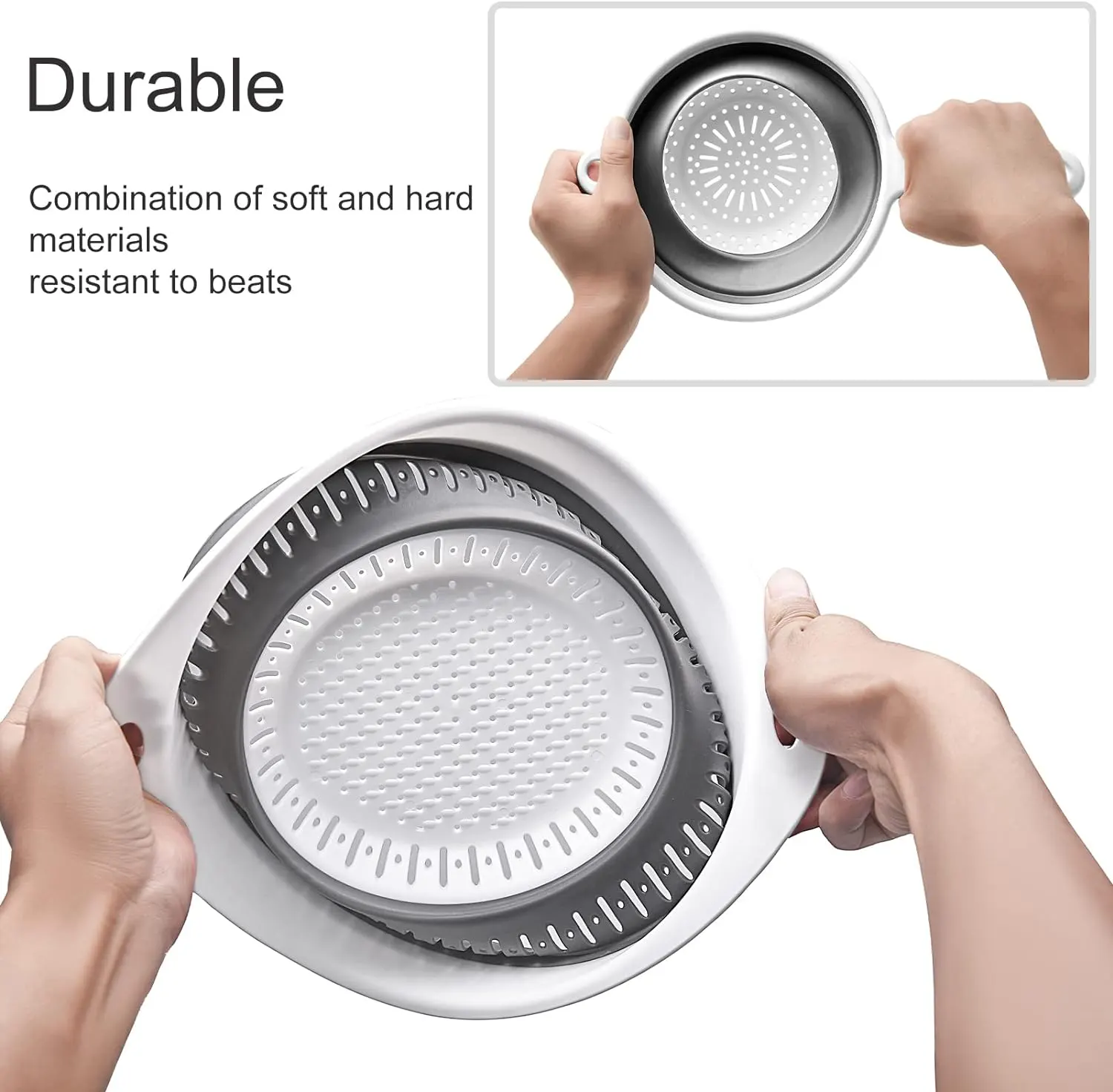 مصفاه حوض سيليكون بيد،أبيض*بينك