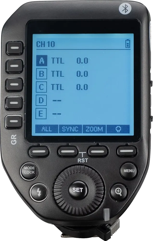 مشغل فلاش لاسلكي TTL جودوكس ، 2.4 جيجا هرتز، لوحة LCD ، موديل  XPRO II N