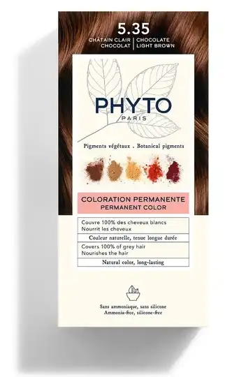 صبغة شعر بدون امونيا من فيتو 5.35 شوكولاتة بني فاتح