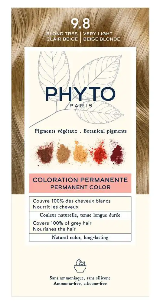 صبغة شعر فيتوكولر  بدون امونيا من فيتو 9.8 لايت بيج بلوند