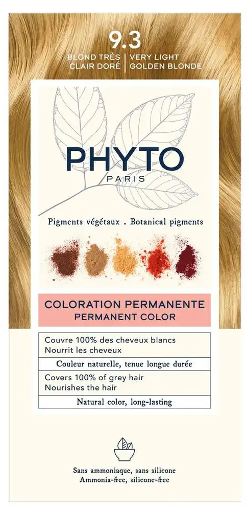 صبغة شعر فيتوكولر بدون امونيا من فيتو 9.3 أشقر فاتح ذهبي