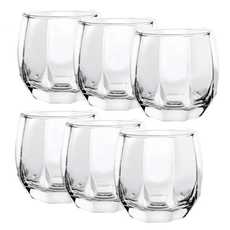 طقم أكواب سينساشين من اوشن ، 6 قطع ،شفاف